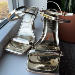 ASOS Glamorous gold sandal